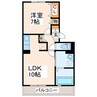 エスペランサ 1LDKの間取り