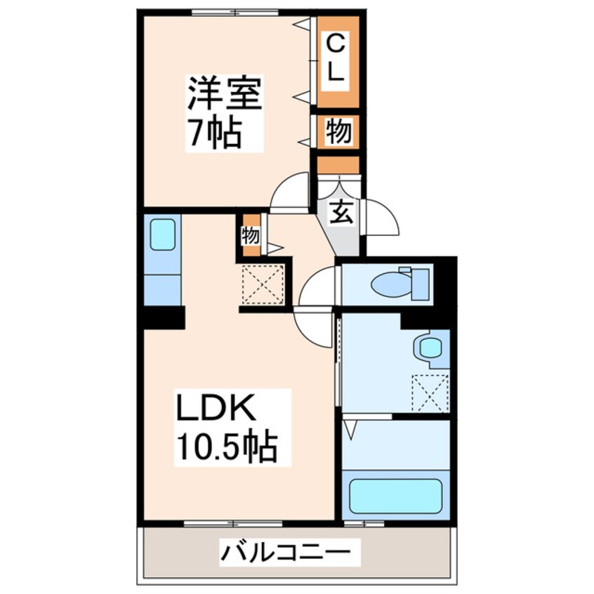 間取図 エスペランサ