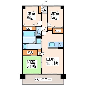 間取図 アルファステイツ光の森