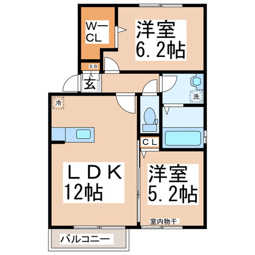 間取図 グリーンコート
