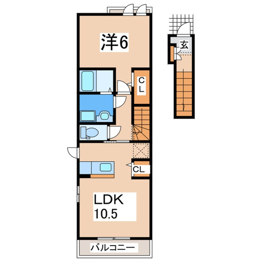 間取図 ムサシヒルズBM