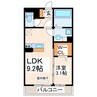 CHANCE 1LDKの間取り