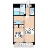 グラッポロ 1LDKの間取り