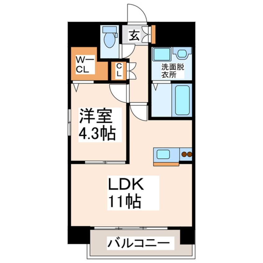 間取図 シャルム光の森