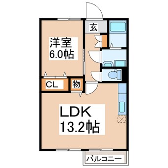 間取図 サニーヒルズ99