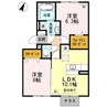 ステーションフロント三里木 2LDKの間取り