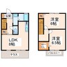 パナメゾンルミエール 2LDKの間取り