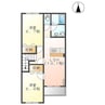CasaBonneur 2LDKの間取り