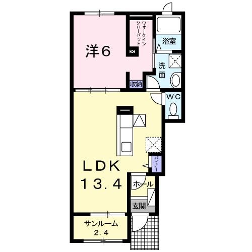 間取り図 ルミエールⅠ・Ⅱ