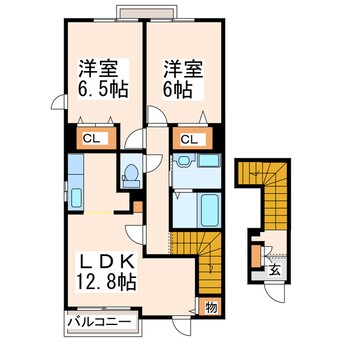 間取図 ノーブルブローテ