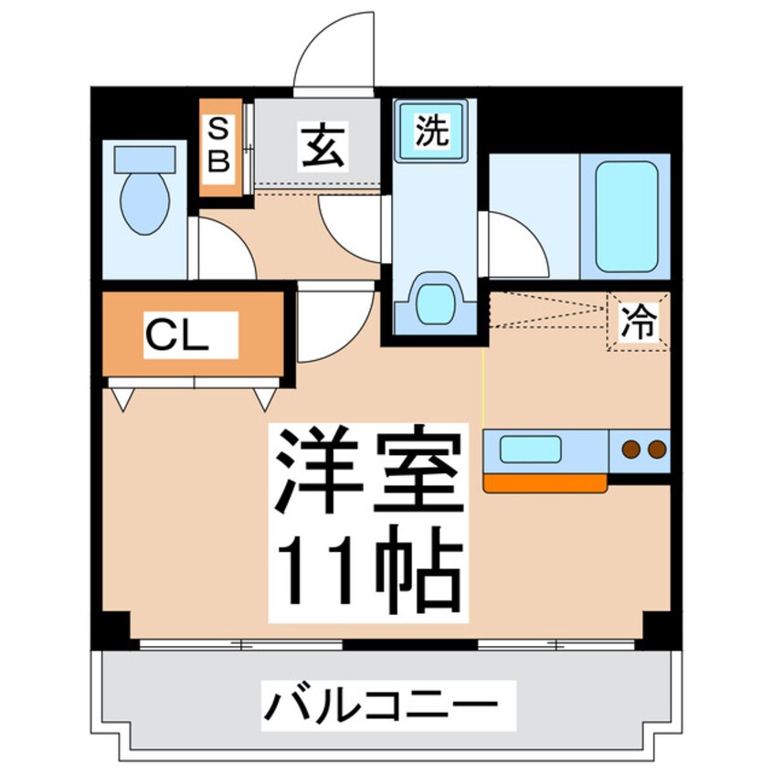 間取図 ガウディ清水東