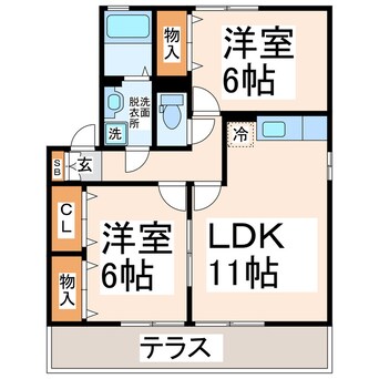 間取図 ラフォーレ光