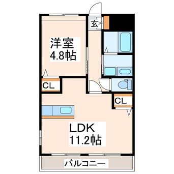 間取図 アーバンライフ１２