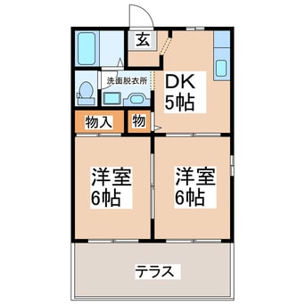 間取図 リバティ・21