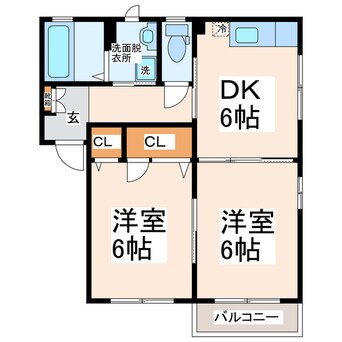 間取図 コスモスハウスＳ