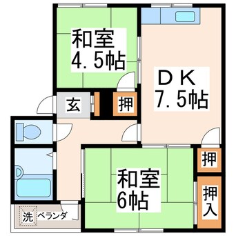 間取図 水上ハイツⅠ