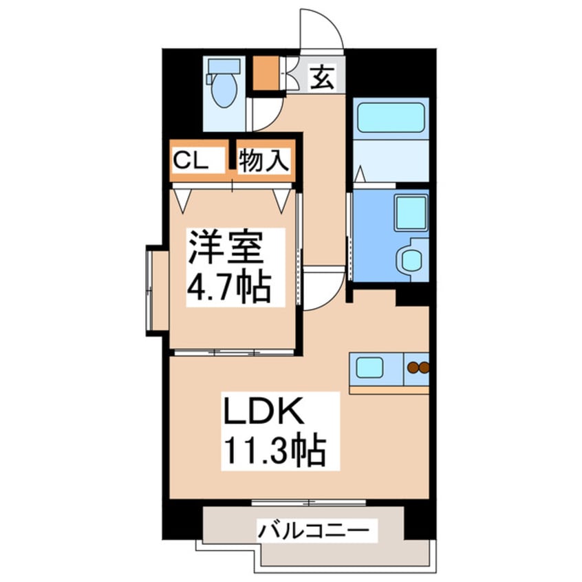 間取図 フォレストトップ大津