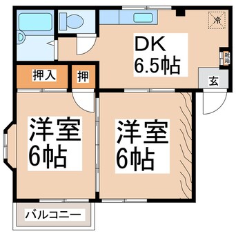 間取図 ＴＳハイツⅠ