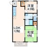アミューズメントハウス 2LDKの間取り