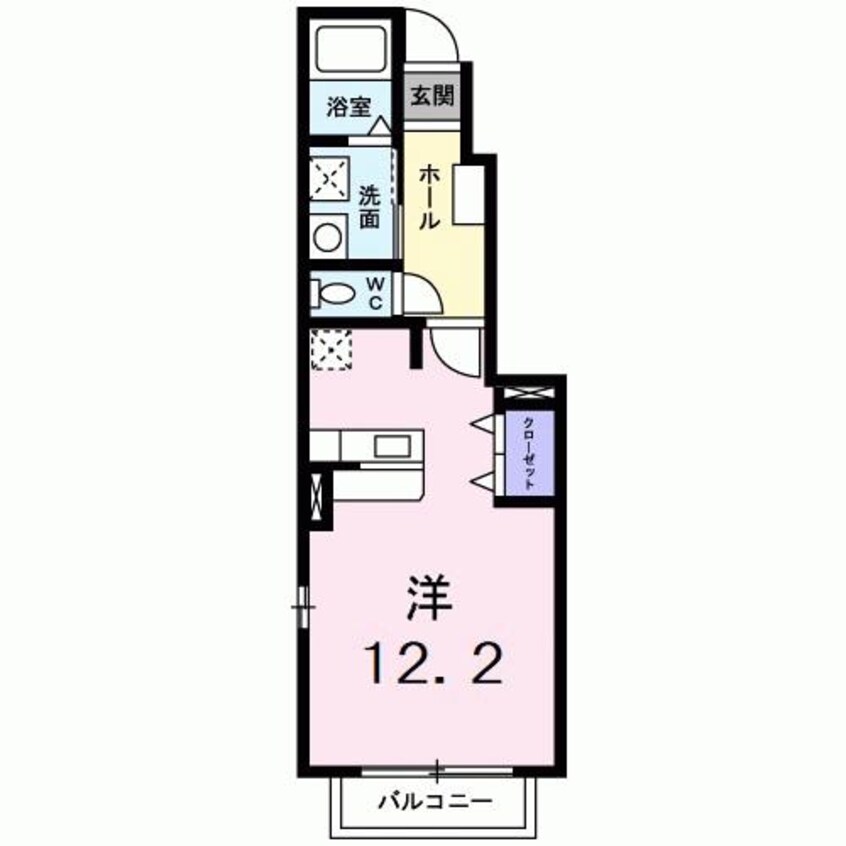 間取図 アプリコット七ッ江