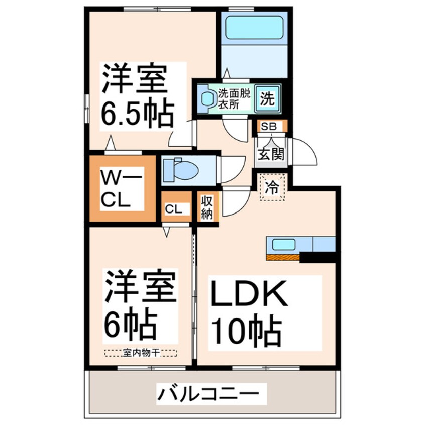 間取図 リヴェールソシア