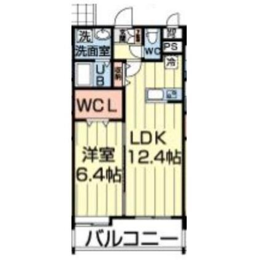 間取図 クイーンズ・イン菊陽