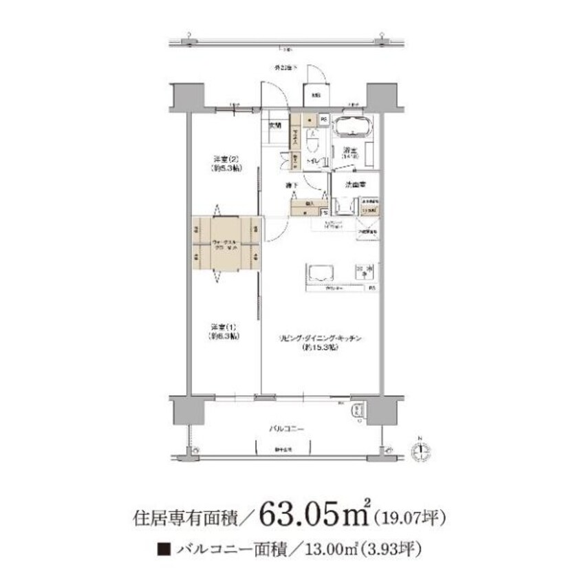 間取図 プラネスト菊陽