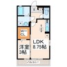 メゾンミューＡ　Ｂ 1LDKの間取り