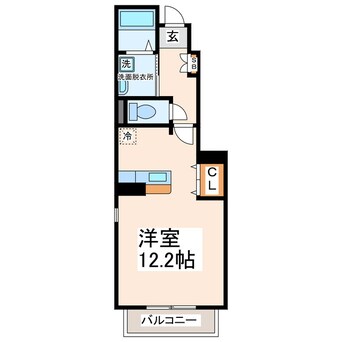 間取図 Ｐ’パラティーノ