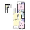 フロマージュ 2LDKの間取り