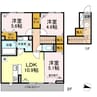 スマイルズギャザー 3LDKの間取り