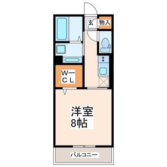 間取図 グッドラック四番館