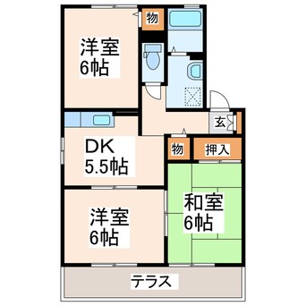 間取図 エクセレント柿本