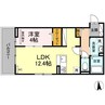 アバント 1LDKの間取り