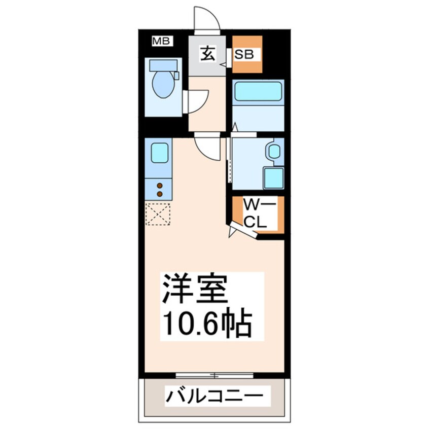 間取図 ノールエスト