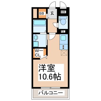 間取図 ノールエスト
