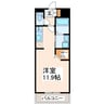 MA CHAMBRE 1Rの間取り