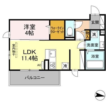 間取図 Grande Kawazu