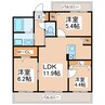 n.VILLAGE光の森西 3LDKの間取り