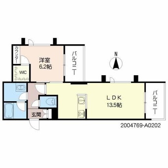 間取図 シャーメゾンAristio