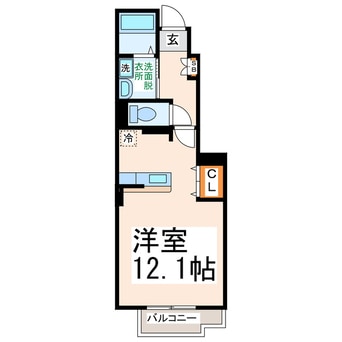 間取図 Ｐ’シュロス