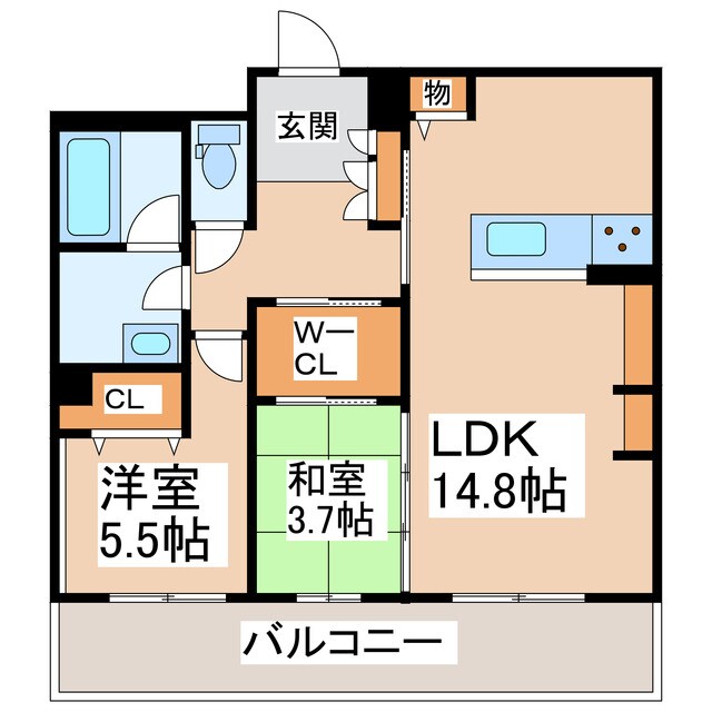 間取り図 シャーメゾンBloom Stage