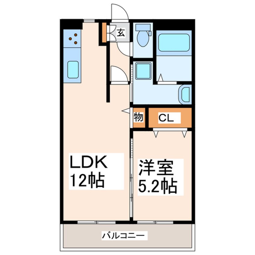 間取図 ベル・ルミエール