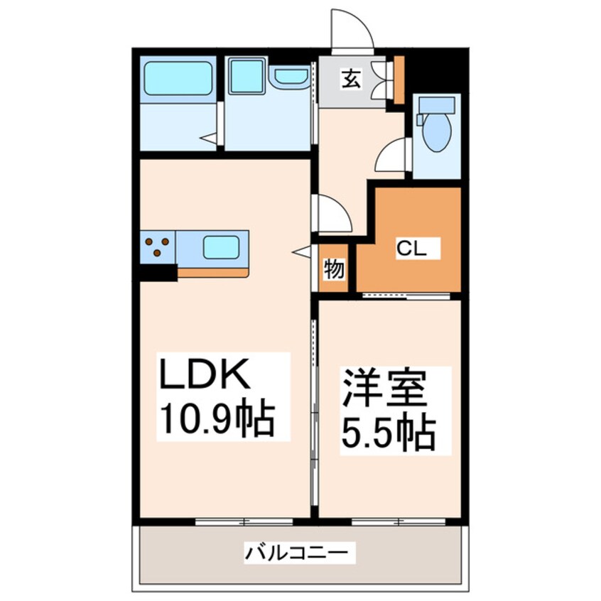 間取図 ユーミーEighty　Ⅳ