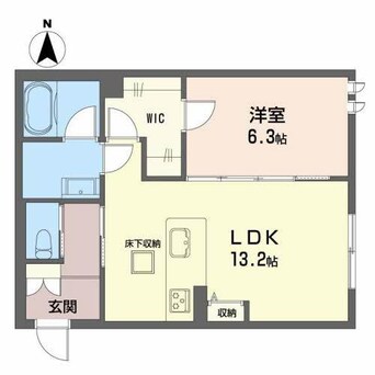 間取図 シャーメゾンComforza