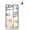 リーブルハイム 1LDKの間取り