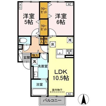 間取図 ラ・フェスタ