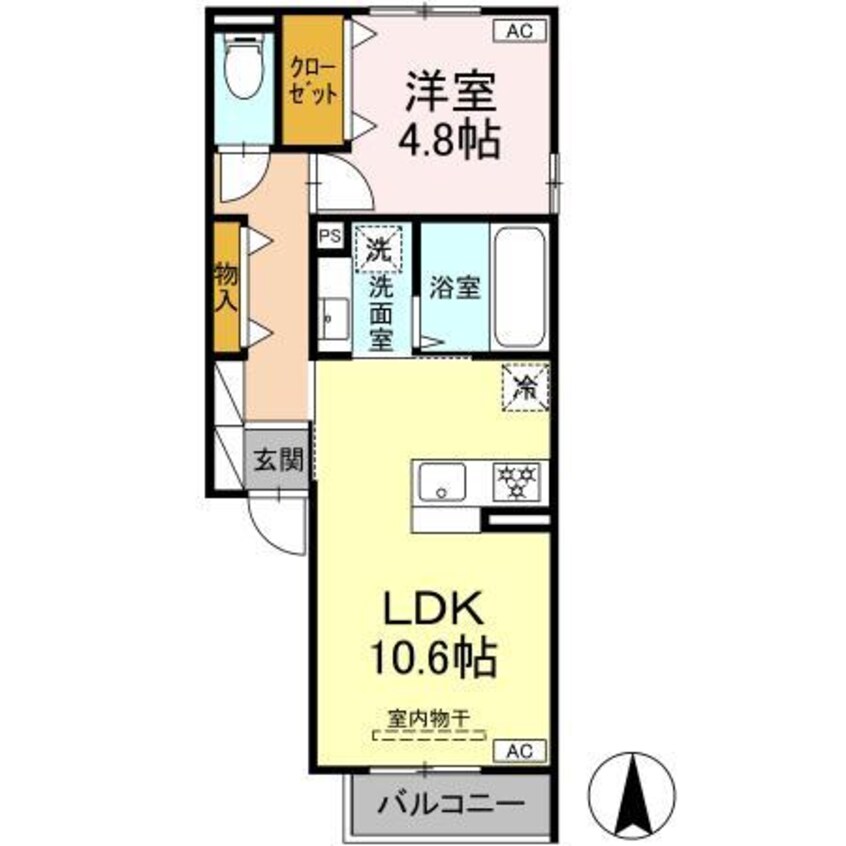 間取図 ラ・フェスタ