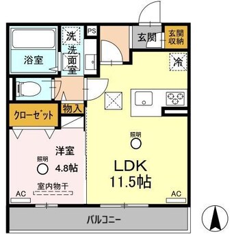 間取図 サニーヒルⅡ