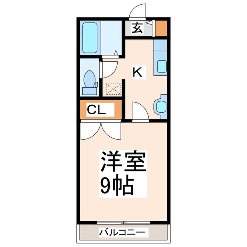 間取図 ジョイライフマンションB